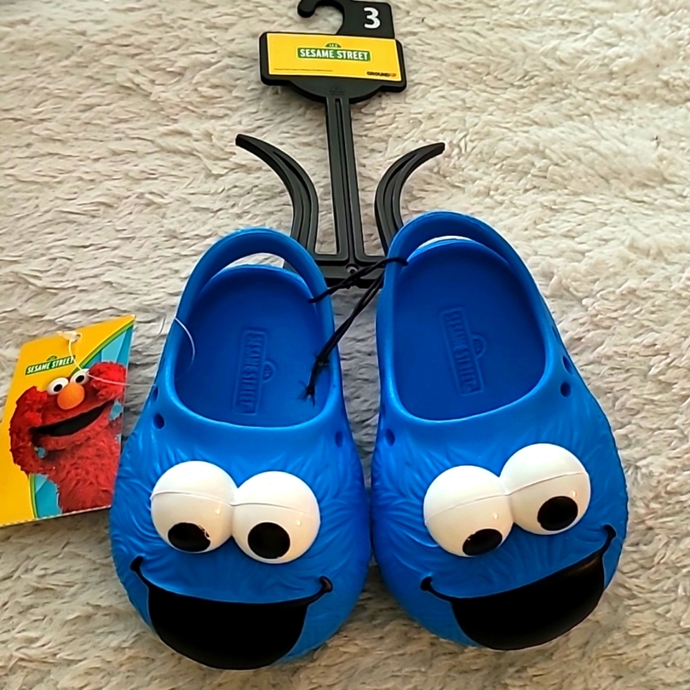COOKIE MONSTER CLOGS FOR TODDLERS